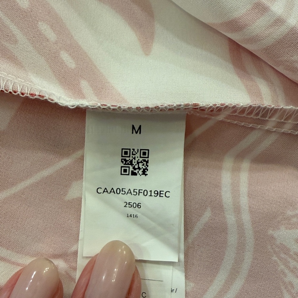Cupshe Red and White Floral Swim Coverup - Picture 6 of 6